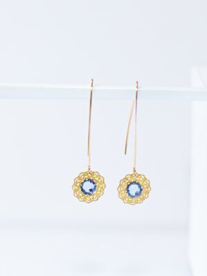 Kõrvarõngad ˙Filigraan˙ - sinine