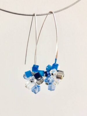 Kõrvarõngad ˙Sofia˙ - sinine