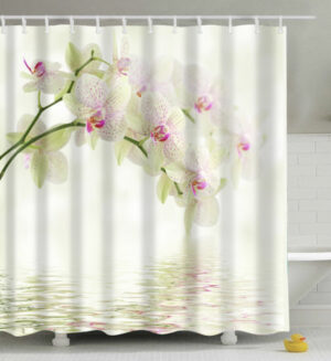 Dušikardin ˙Orhidee˙ – veekindel polüester, 180x180 cm