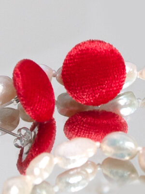 Kõrvarõngad - Punane