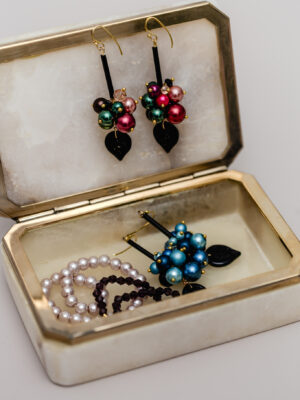 Pärlkõrvarõngad "Elus on värvi"