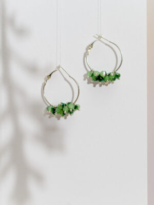 Kõrvarõngad kristallidega