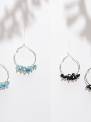 Kõrvarõngad kristallidega