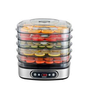 Toidukuivati Heinner HFD-K380SSBK, 320–380 W, 18.5 L