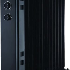Õliradiaator FRAM FOH-Y13BK – 2500 W, must (retro)