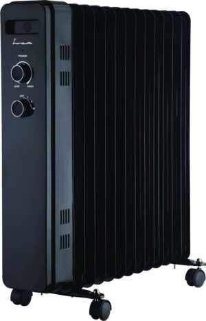 Õliradiaator FRAM FOH-Y13BK – 2500 W, must (retro)