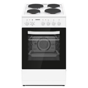 Elektripliit Heinner HFSC-S56E4HMWH, 50 × 60 cm, 4 pliidiplaati