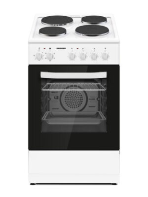 Elektripliit Heinner HFSC-S56E4HMWH, 50 × 60 cm, 4 pliidiplaati