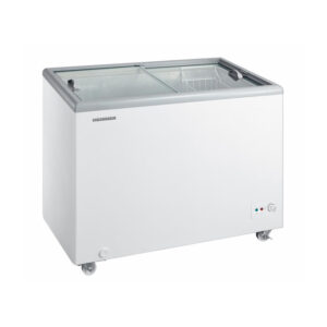 Sügavkülmkirst Heinner HSF-M255WHC, liugkaanega, 255 L, valge