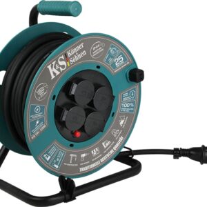 Pikendusjuhe poolil 25 m, KS-CR-25M, Könner & Söhnen