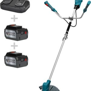 Akuga võsatrimmer 40V (2×4.0Ah), 30/25,5 cm – KS BCT-40V-240, Könner & Söhnen