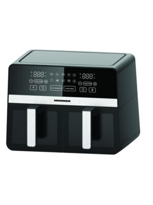 Kuumaõhufritüür Heinner HAF-K10DB24BK, 2400 W, 9,5 L, kahe korviga