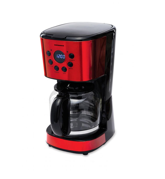 Filterkohvimasin Heinner HCM-1500RDIX – 900 W, 1.5 L, LED ekraan Filterkohvimasin Heinner HCM-1500RDIX – 900 W, 1.5 L, LED ekraan