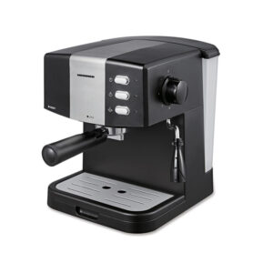 Kohvimasin Heinner HEM-850BKSL, 850 W, 1,5 L, 15 bar, must-hõbedane