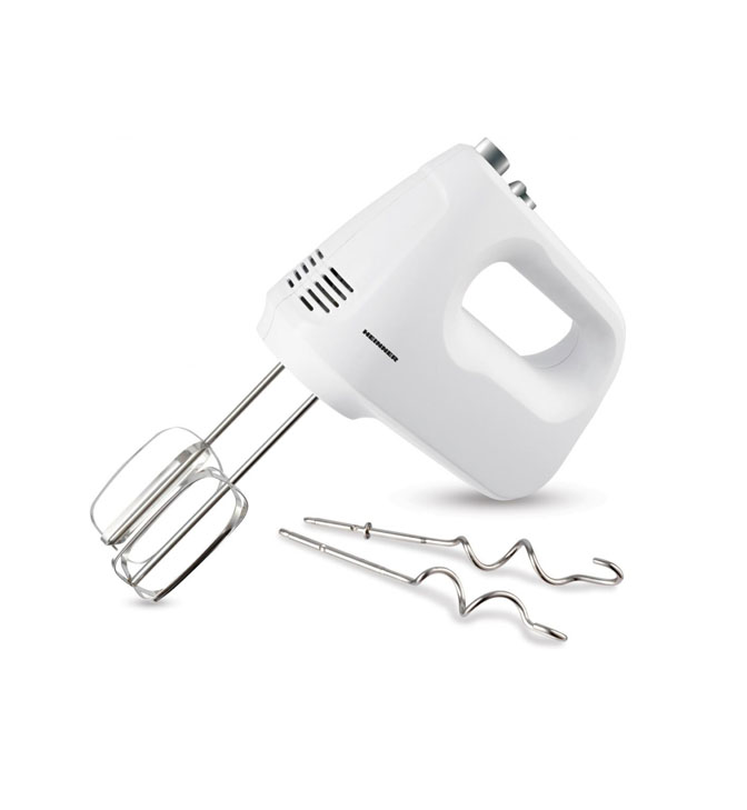 Käsimikser HEINNER HM-250WHSL – 250W, 6 kiirust + Turbo Käsimikser HEINNER HM-250WHSL – 250W, 6 kiirust + Turbo