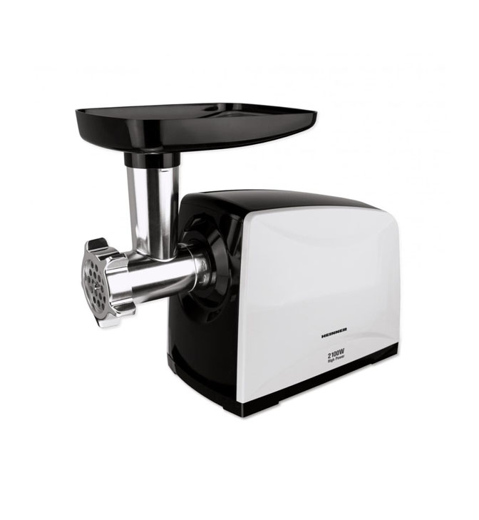 Hakklihamasin Heinner MG-2100BKWH – 2100W, 1.8 kg/min, 3 sõela, tarvikud Hakklihamasin Heinner MG-2100BKWH – 2100W, 1.8 kg/min, 3 sõela, tarvikud