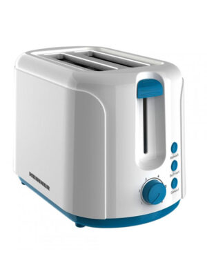 Röster HEINNER TP-750BL – 750W, 2 viilu, valge-sinine