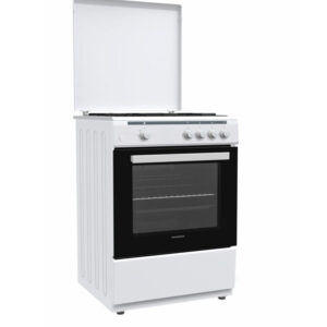 Gaasipliit Heinner HFSC-V60WH, 60 × 60 cm, 4 gaasipõletit, valge