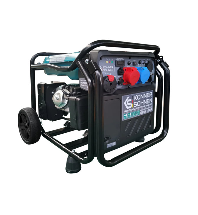 Inverter-bensiinigeneraator Könner & Söhnen KS-8100iE-1/3 ATSR – 8.5 kW, 230/400 V, ATS-valmidus Inverter-bensiinigeneraator Könner & Söhnen KS-8100iE-1/3 ATSR – 8.5 kW, 230/400 V, ATS-valmidus