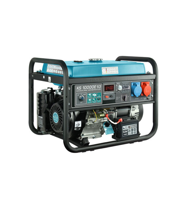 Bensiinigeneraator 8000W, KS 10000E-1/3, Könner & Söhnen Bensiinigeneraator 8000W, KS 10000E-1/3, Könner & Söhnen
