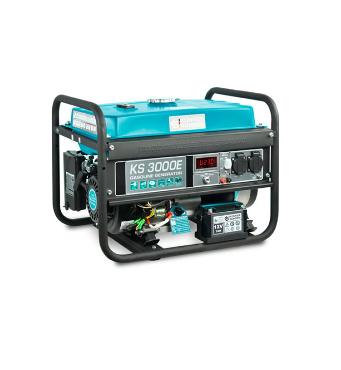 Bensiinigeneraator Könner & Söhnen KS 3000E – 3000W, 230V Bensiinigeneraator Könner & Söhnen KS 3000E – 3000W, 230V