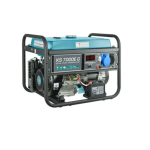 LPG/bensiinigeneraator Könner & Söhnen KS 7000E G – 5500W, 230 V