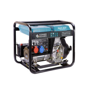 Diiselgeneraator Könner & Söhnen KS 9100HDE-1/3 ATSR – ca 7.5 kW / 230/400 V, ATS-valmidus