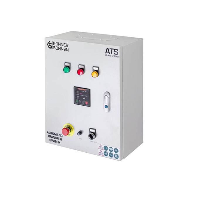 Automaatne lülitusseade (ATS) generaatorile KS ATS 4/63HD, Könner & Söhnen Automaatne lülitusseade (ATS) generaatorile KS ATS 4/63HD, Könner & Söhnen