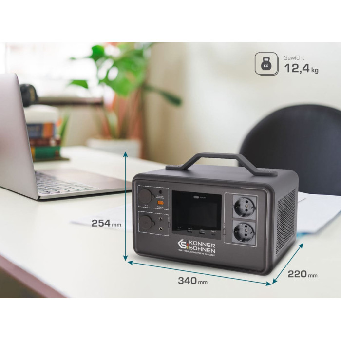 Kaasaskantav jõujaam 1200W – KS 1200PS, KÖNNER & SÖHNEN Kaasaskantav jõujaam 1200W – KS 1200PS, KÖNNER & SÖHNEN