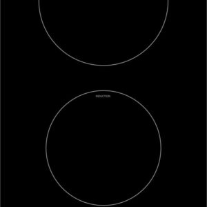 Integreeritav induktsioonpliidiplaat 2 keedualaga, HBHI-M2ZBSTC, Heinner