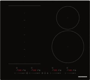 Integreeritav induktsioonpliidiplaat Heinner HBHI-M4ZB1FXSMTC, 4 keeduala