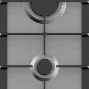 Integreeritav gaasipliit Heinner HBH-M302FIX – 2 põletit, 30 cm, roostevaba teras