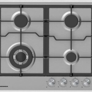 Integreeritav gaasipliidiplaat Heinner HBH-M495IWFIX – 4 põletit, inox