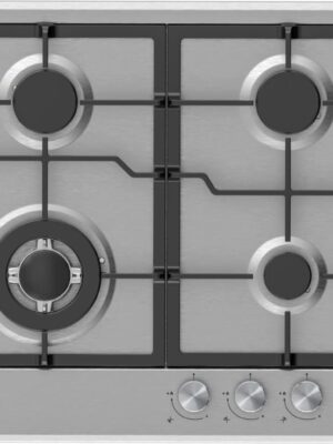 Integreeritav gaasipliidiplaat Heinner HBH-M495IWFIX – 4 põletit, inox