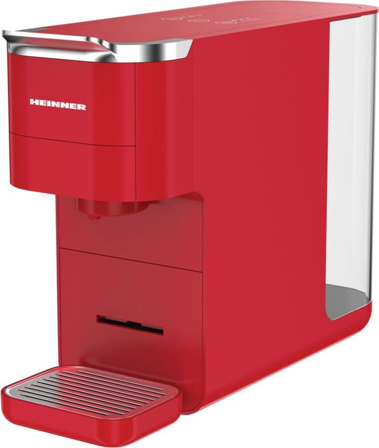 Kohvimasin Heinner HEMC-DD15RED – kapsel- ja jahvatatud kohvi masin, 1,5 L Kohvimasin Heinner HEMC-DD15RED – kapsel- ja jahvatatud kohvi masin, 1,5 L