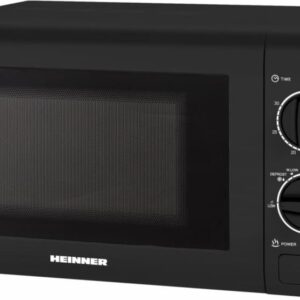 Mikrolaineahi Heinner HMW-20BK2 – 700 W, 20 L, LED-ekraan, must