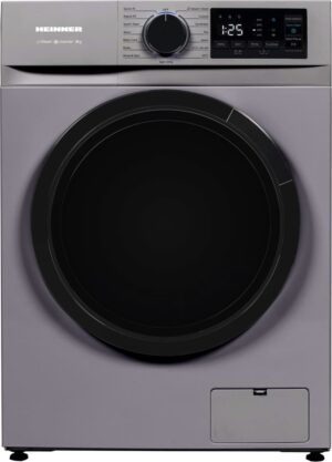 Pesumasin Heinner HWM-M814IVNSA+++ – 8 kg, 1400 p/min, inverter, hõbedane