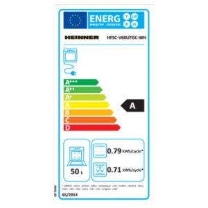 Gaasipliit Heinner HFSC-V60LITGC-WH, 60 × 60 cm, 4 põletit + elektriahi