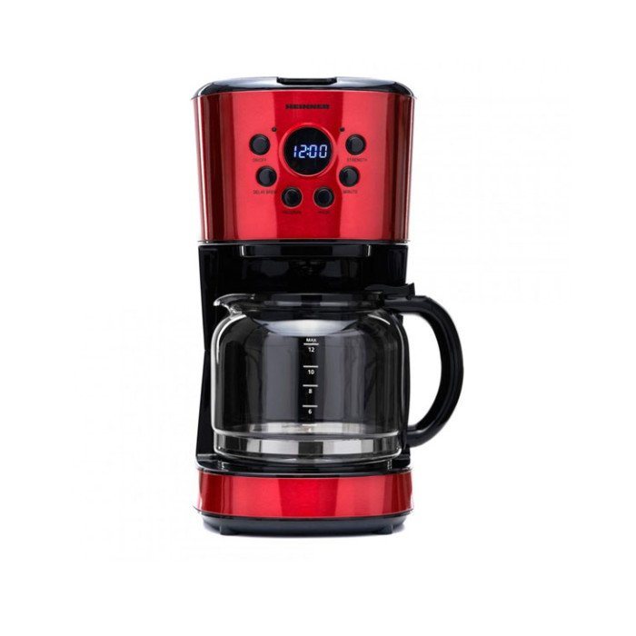 Filterkohvimasin Heinner HCM-1500RDIX – 900 W, 1.5 L, LED ekraan Filterkohvimasin Heinner HCM-1500RDIX – 900 W, 1.5 L, LED ekraan