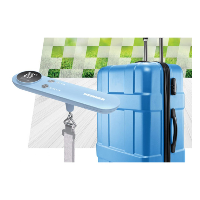 Pagasikaal HEINNER HLGS-50BL – 50 kg, LCD-ekraan (sinine) Pagasikaal HEINNER HLGS-50BL – 50 kg, LCD-ekraan (sinine)
