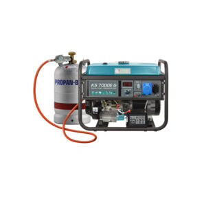 LPG/bensiinigeneraator Könner & Söhnen KS 7000E G – 5500W, 230 V