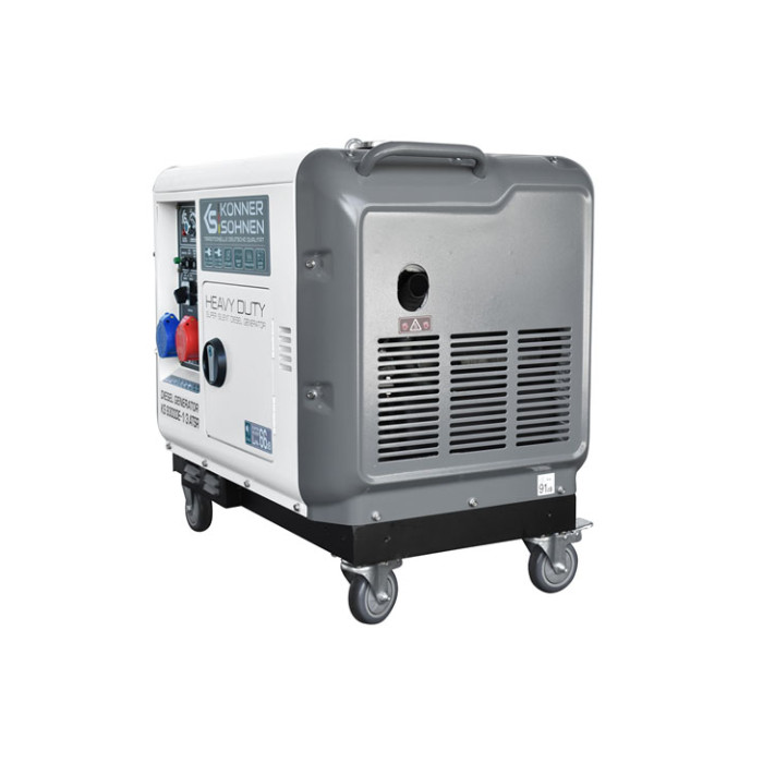 Diiselgeneraator Könner & Söhnen KS-9300DE-1/3 ATSR – 7500 W / 7000 W, EURO V Diiselgeneraator Könner & Söhnen KS-9300DE-1/3 ATSR – 7500 W / 7000 W, EURO V
