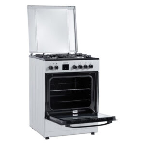 Kombineeritud pliit Heinner HFSC-S66FDC-BIX, 60 × 60 cm, 4 gaasiplaati + elektriahi