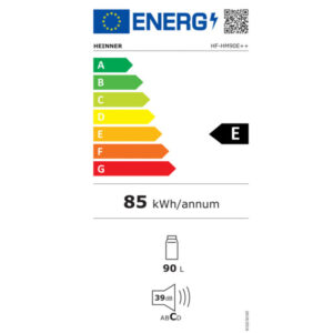 Külmik Heinner HF-HM90E++, 90 L