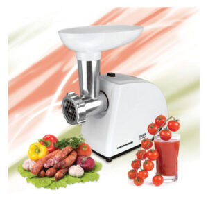 Hakklihamasin Heinner MG-W1200R – 1360 W, 1.5 kg/min, 3 resti, tarvikud komplektis