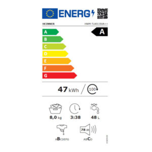 Pealtlaetav pesumasin Heinner HWM-TL8013IVA++, 8 kg