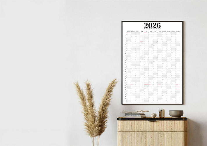 Seinakalender 2026 Eesti disain