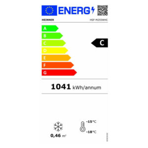 Sügavkülmik Heinner HFF-V280NFSE++, 280 L