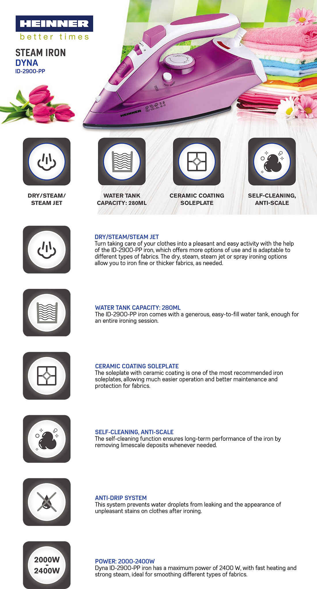 Triikraud ID-2900-PP Heinner