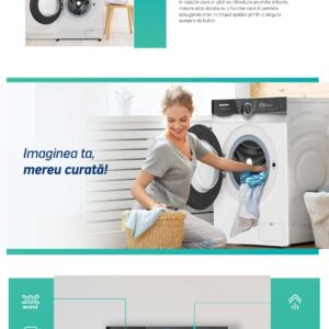 Pesumasin-kuivati Heinner HWDM-M1014IVKB, 10 kg pesu / 7 kg kuivatust